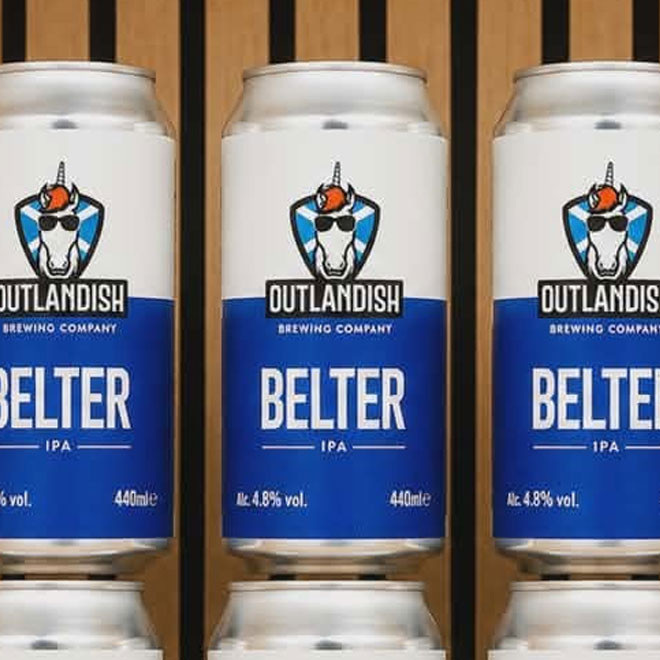 Belter beer artwork