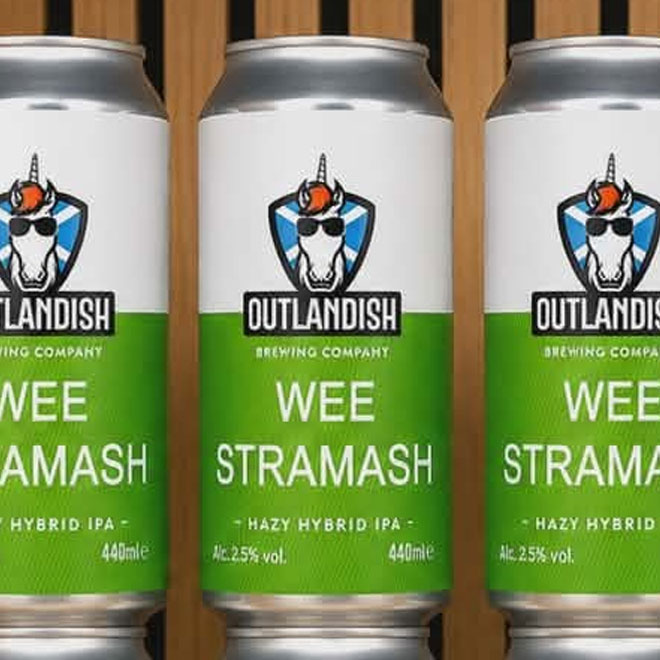 Stramash beer artwork