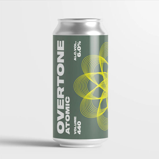 Atomic beer artwork
