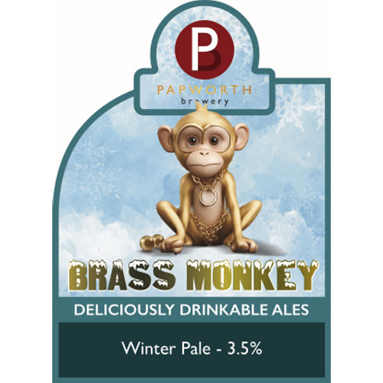 Brass Monkey beer artwork