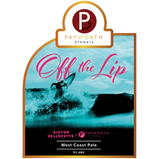 Off The Lip beer artwork