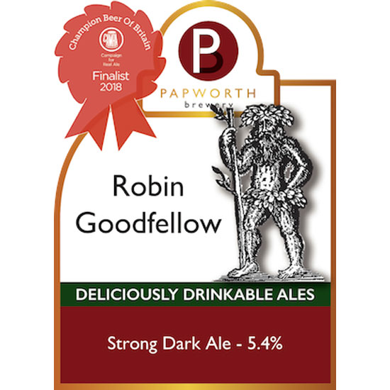 Robin Goodfellow beer artwork