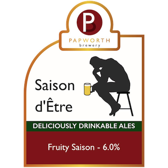 Saison d’Être beer artwork