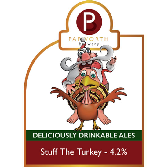 Stuff The Turkey beer artwork