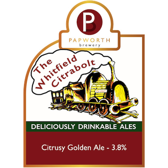 The Whitfield Citrabolt beer artwork