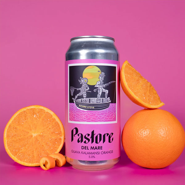 Del Mare Guava Kalamansi Orange beer artwork