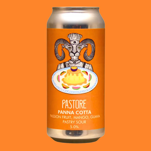Panna Cotta Mango, Passion Fruit, Guava beer artwork