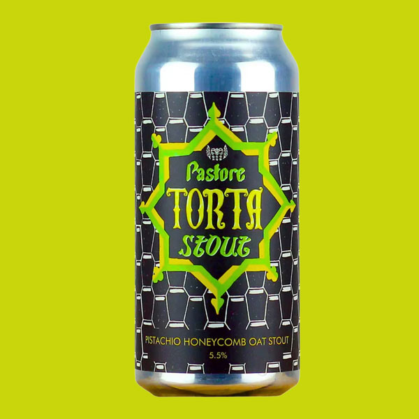 Torta: Pistachio Honeycomb beer artwork