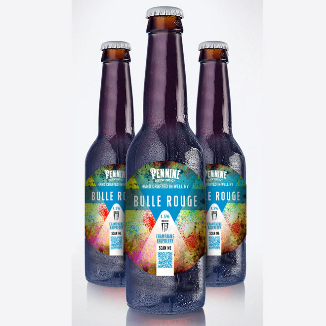 Bulle Rouge beer artwork