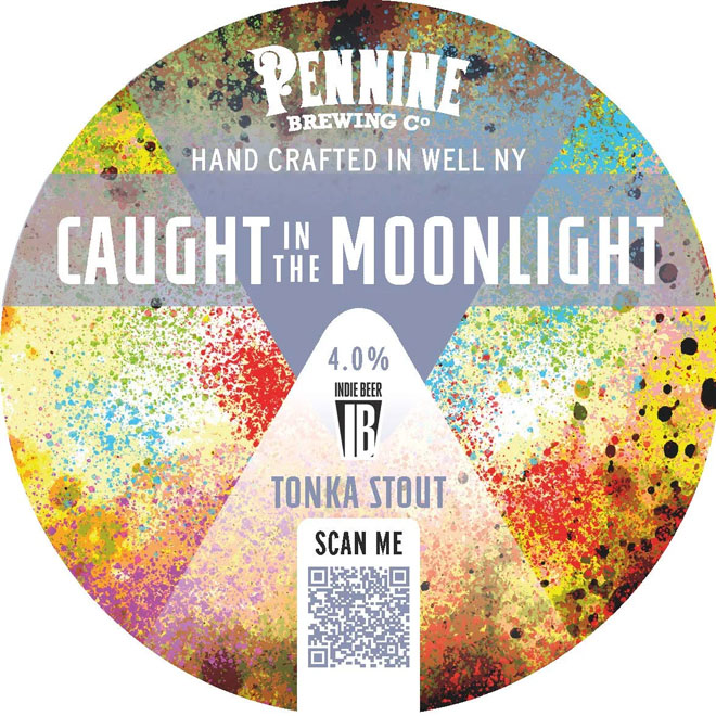 Caught In The Moorlight beer artwork