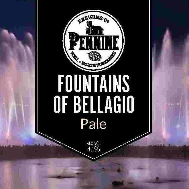 Fountains Of Bellagio beer artwork