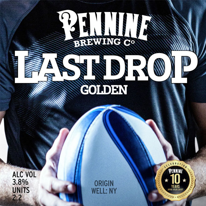 Last Drop beer artwork