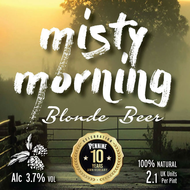 Misty Morning beer artwork