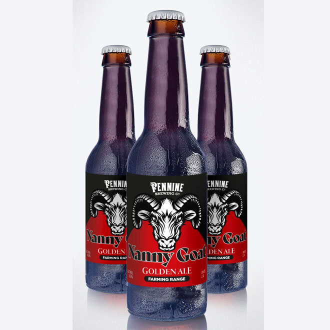 Nanny Goat beer artwork