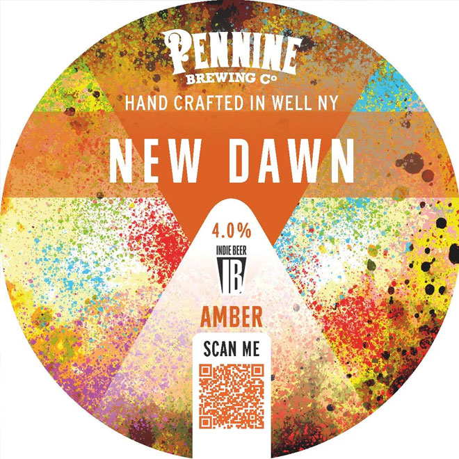 New Dawn beer artwork