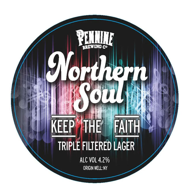 Northern Soul beer artwork