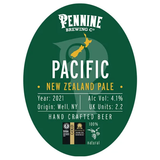 Pacific beer artwork