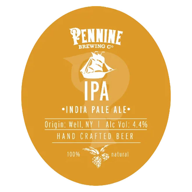 Pennine IPA beer artwork