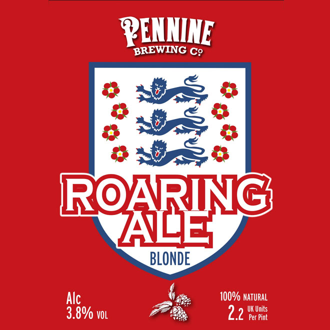 Roaring Ale beer artwork