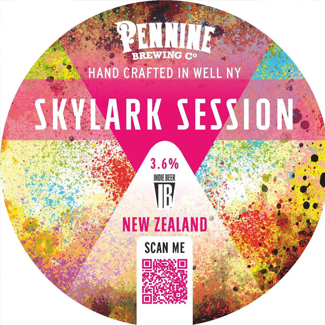 Skylark Session beer artwork