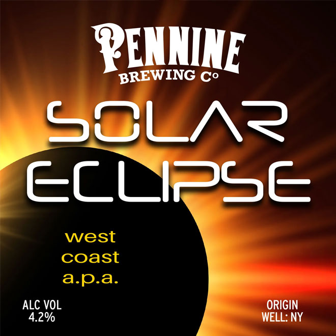 Artwork for Solar Eclipse by Pennine Brewing Co