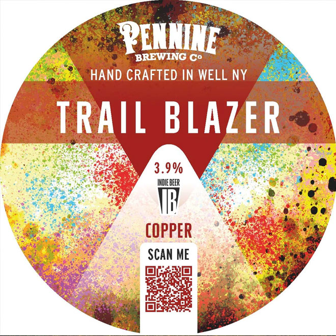Trail Blazer beer artwork