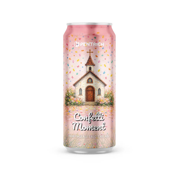 Confetti Moment beer artwork