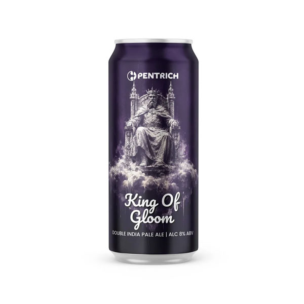 King of Gloom beer artwork