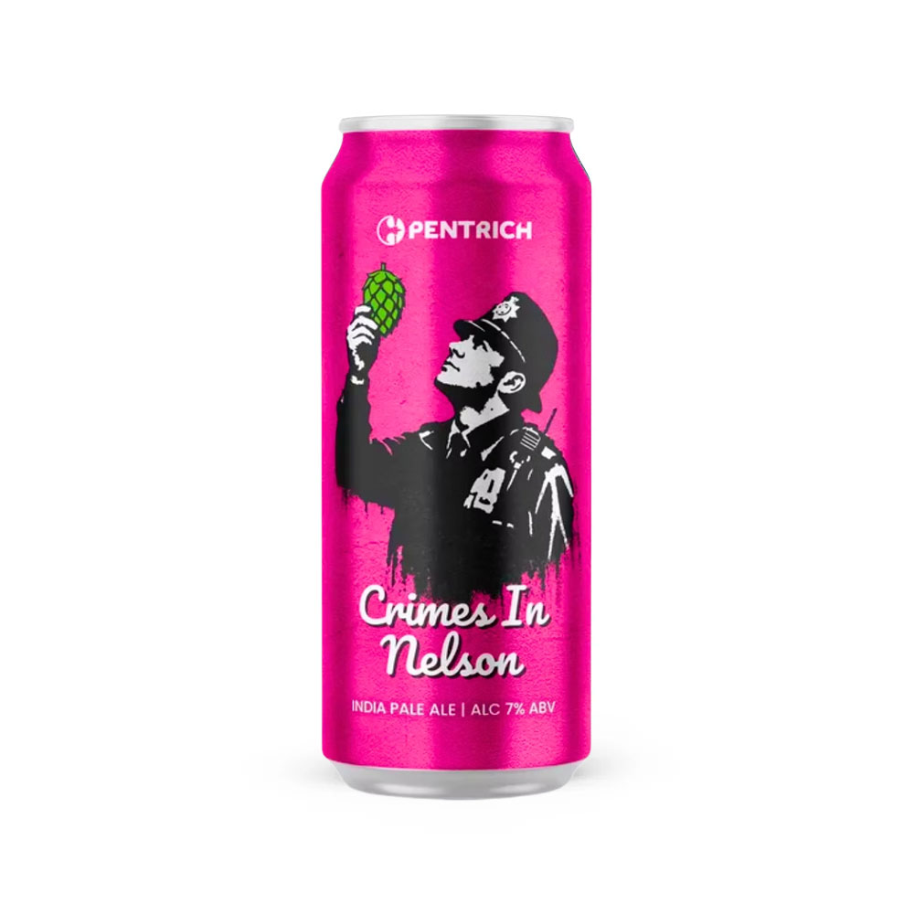 Crimes In Nelson beer artwork