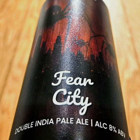 Fear City beer artwork