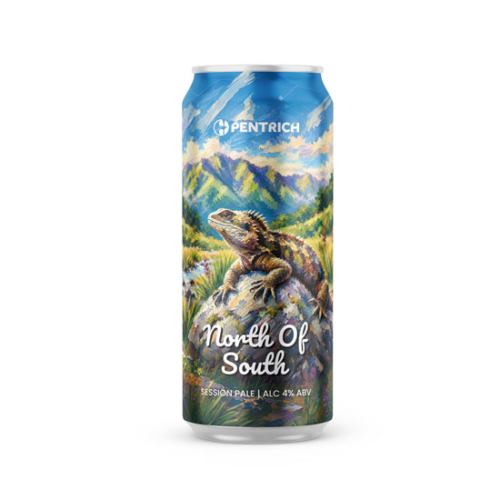 North of South beer artwork