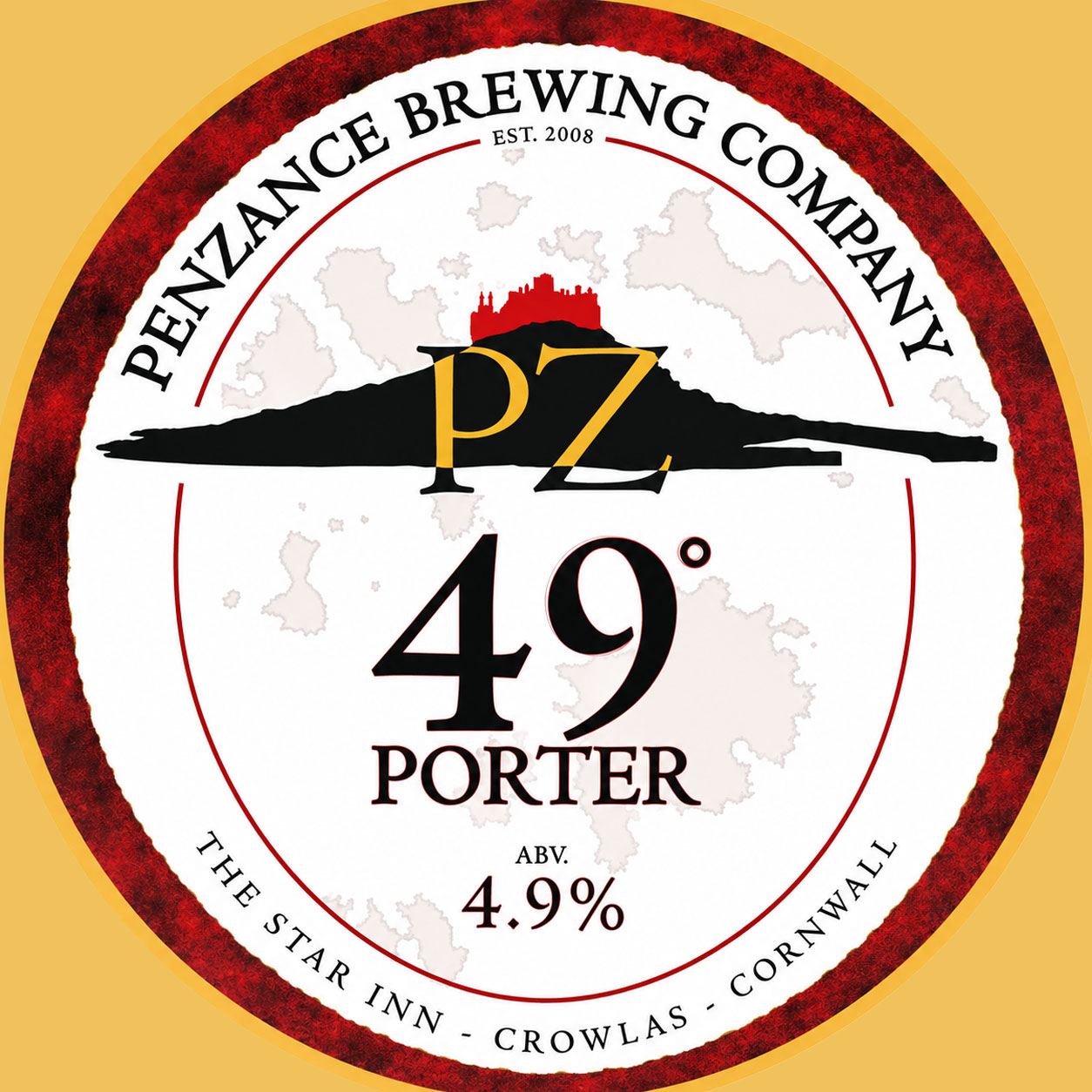 49° Porter beer artwork