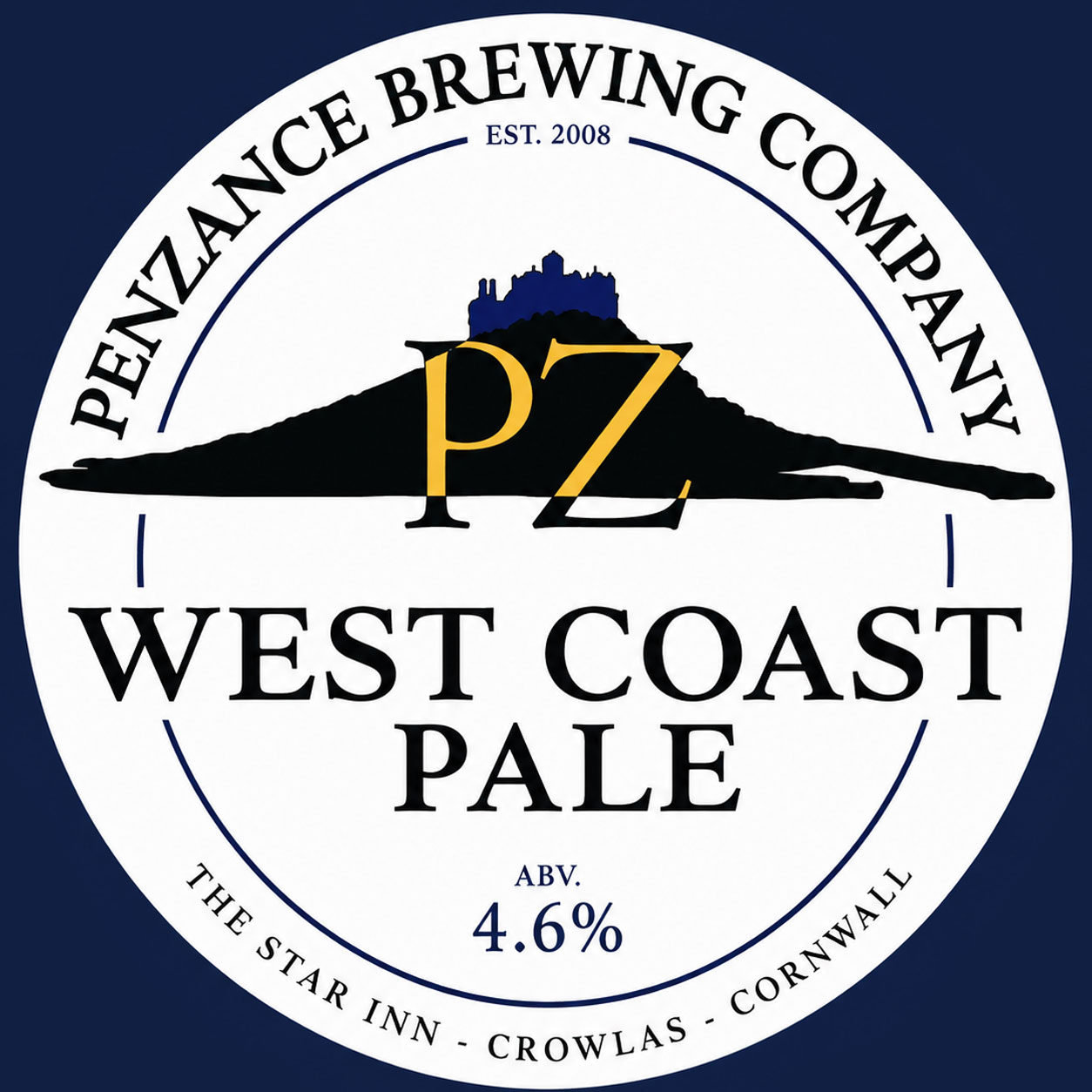 West Coast Pale beer artwork