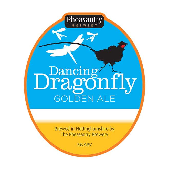 Dancing Dragonfly beer artwork