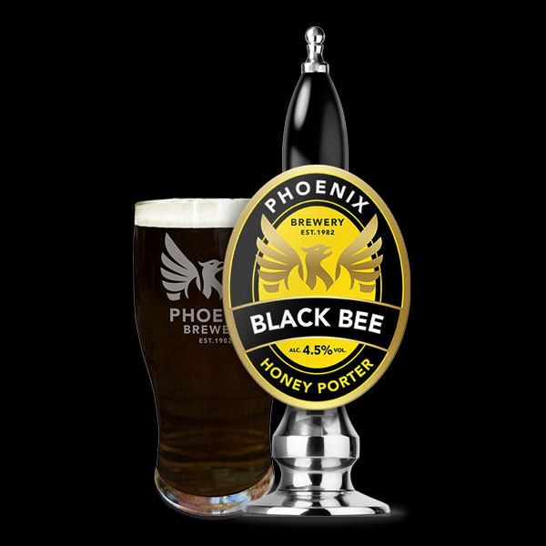 Black Bee beer artwork