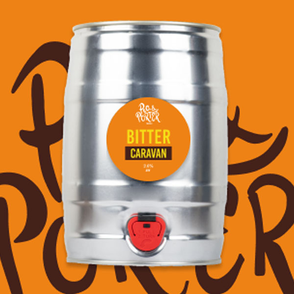 Caravan beer artwork