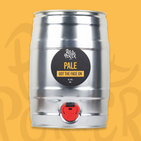 Got The Face On beer artwork