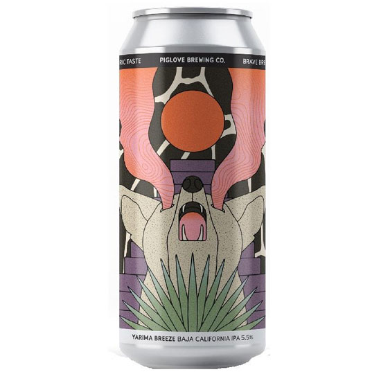 Artwork for Yarima Breeze by Piglove Brewing Co
