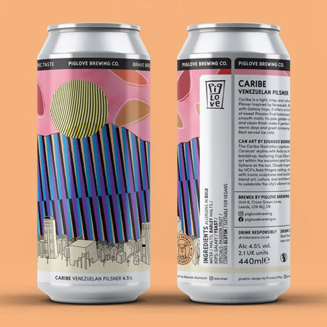 Caribe beer artwork