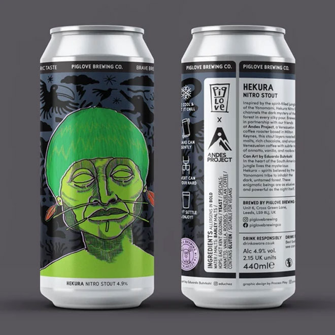 Hekura beer artwork