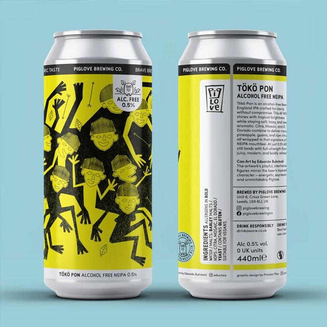 Tökö Pon beer artwork