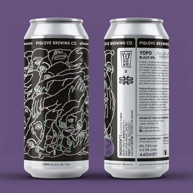 YOPO beer artwork