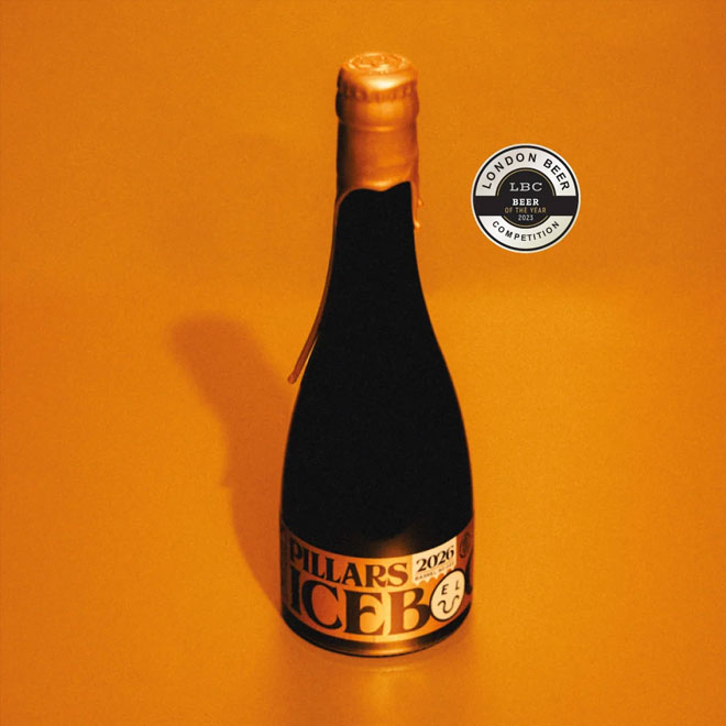 Barrel-Aged Icebock '26 beer artwork