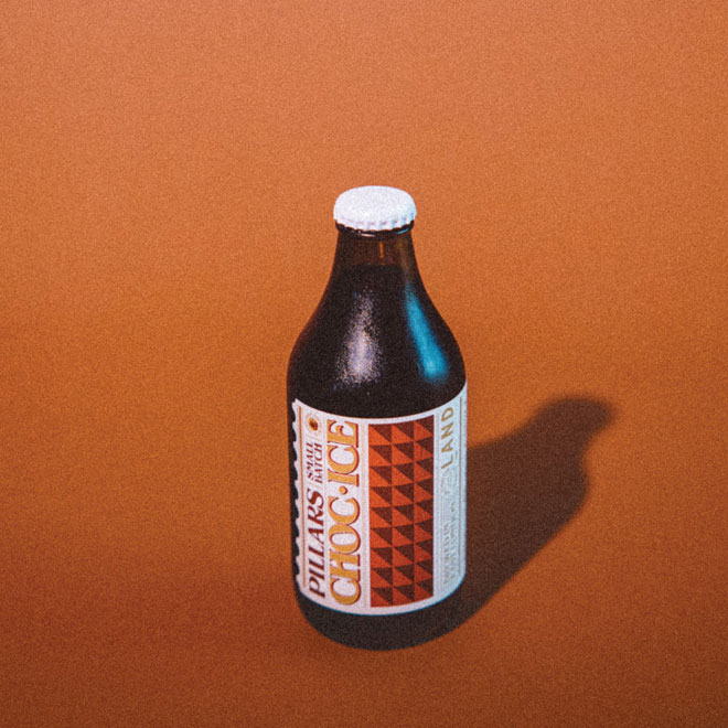 CHOC-ICE beer artwork