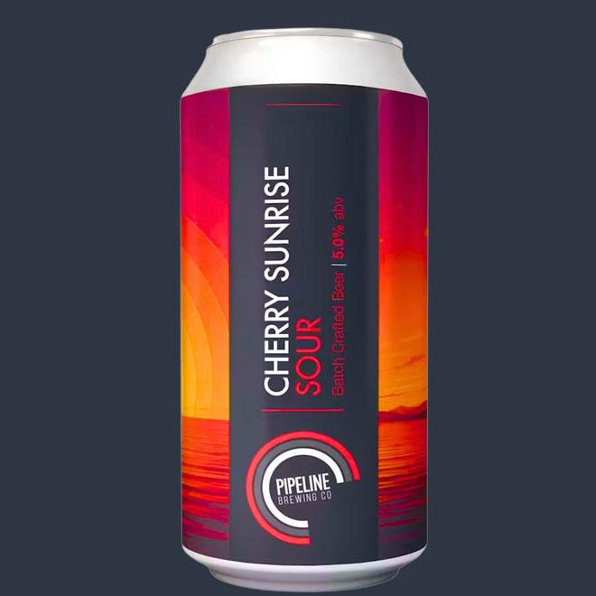 Cherry Sunrise beer artwork