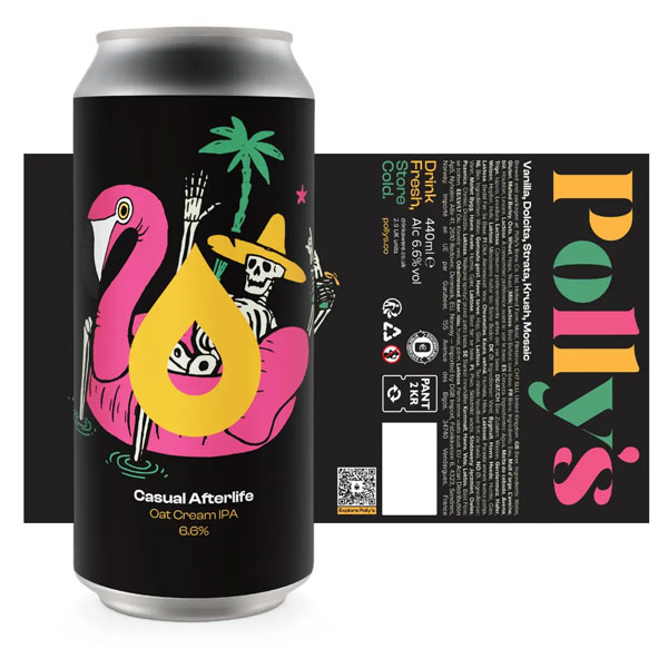 Casual Afterlife beer artwork