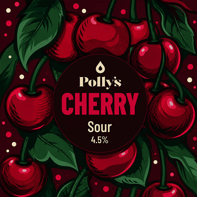 Cherry beer artwork