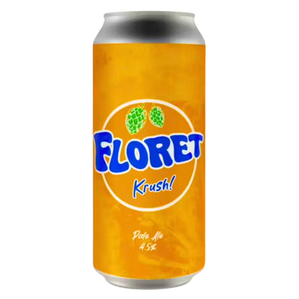 Floret Krush beer artwork