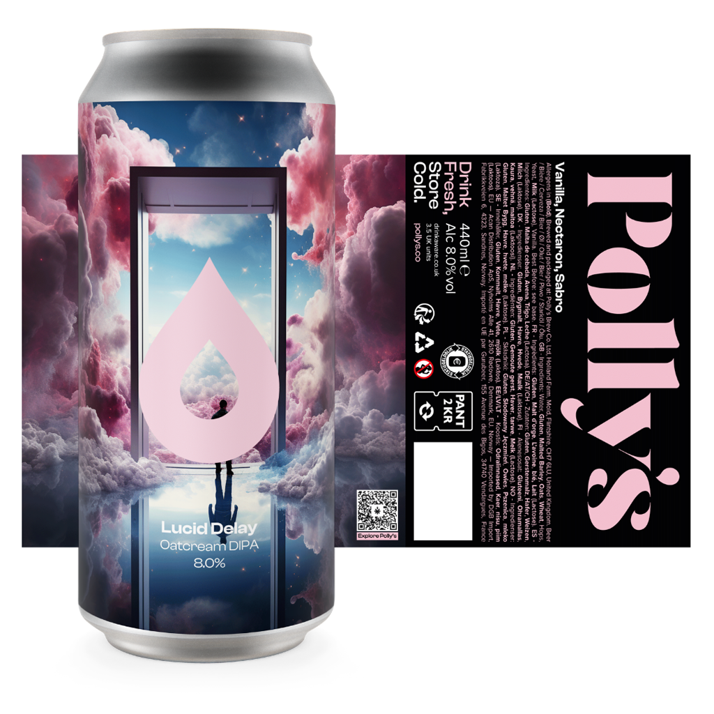 Lucid Delay beer artwork