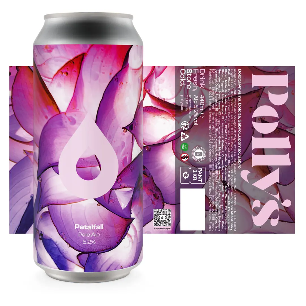 Petalfall beer artwork